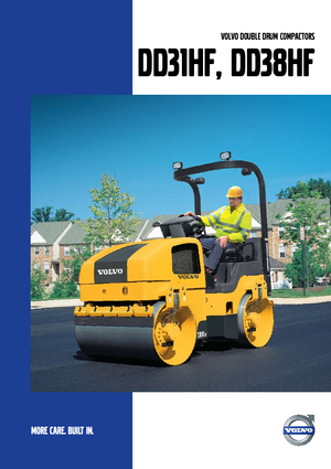 Тандемни вибрационни валяци Volvo DD31HF