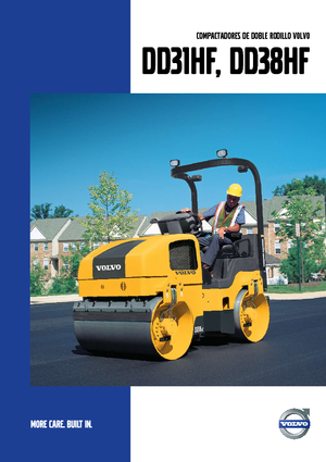 Тандемни вибрационни валяци Volvo DD31HF