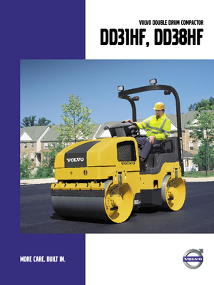 Тандемни вибрационни валяци Volvo DD31HF