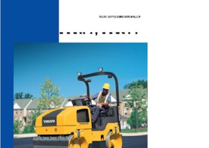 Тандемни вибрационни валяци Volvo DD31HF