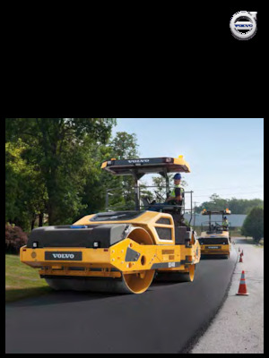 Тандемни вибрационни валяци Volvo DD110B