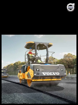 Тандемни вибрационни валяци Volvo DD120C 
