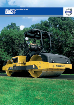 Тандемни вибрационни валяци Volvo DD112HF