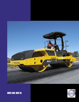 Тандемни вибрационни валяци Volvo DD118HF