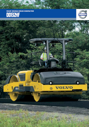 Тандемни вибрационни валяци Volvo DD132HF