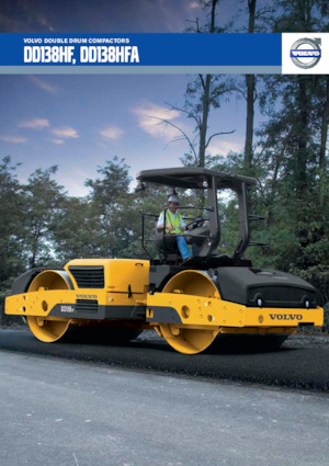 Тандемни вибрационни валяци Volvo DD138HF