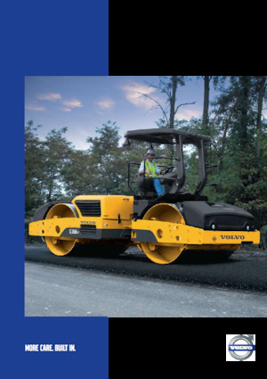 Тандемни вибрационни валяци Volvo DD138HF