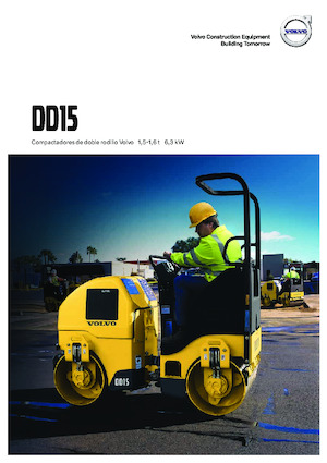 Тандемни вибрационни валяци Volvo DD15 