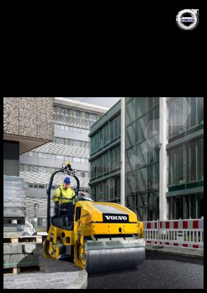 Тандемни вибрационни валяци Volvo DD25B