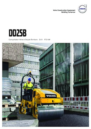 Тандемни вибрационни валяци Volvo DD25B