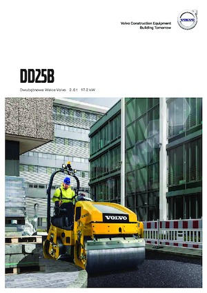 Тандемни вибрационни валяци Volvo DD25B