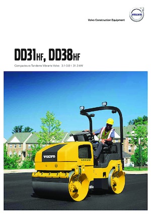 Тандемни вибрационни валяци Volvo DD38HF 