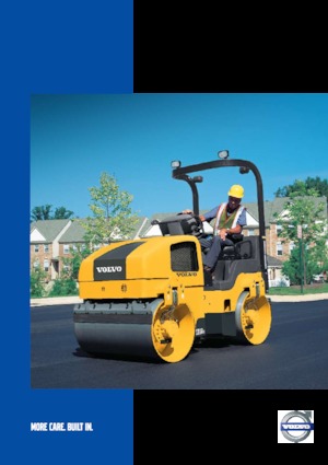 Тандемни вибрационни валяци Volvo DD31HF