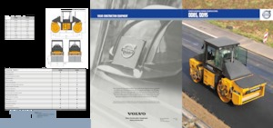 Тандемни вибрационни валяци Volvo DD85