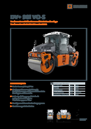 Тандемни вибрационни валяци Hamm DV+ 90i VO-S