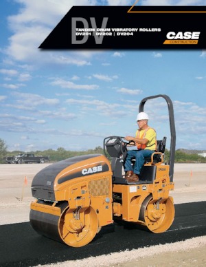 Тандемни вибрационни валяци Case DV202