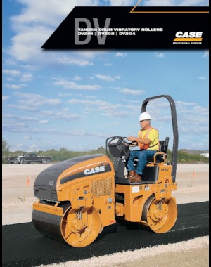Тандемни вибрационни валяци Case DV202