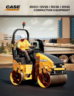 Тандемни вибрационни валяци Case DV45