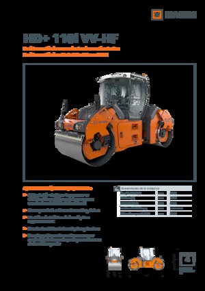 Тандемни вибрационни валяци Hamm HD+ 110i VV-HF