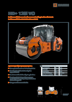 Тандемни вибрационни валяци Hamm HD+ 120i VO