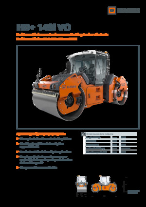 Тандемни вибрационни валяци Hamm HD+ 140i VO