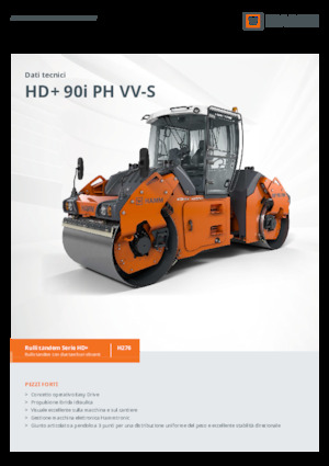 Тандемни вибрационни валяци Hamm HD+ 90i PH VV-S