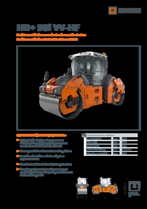 Тандемни вибрационни валяци Hamm HD+ 90i VV-HF