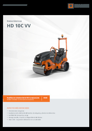 Тандемни вибрационни валяци Hamm HD 10C VV