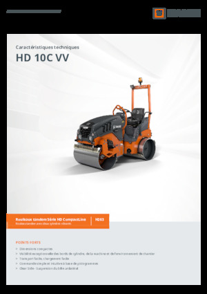 Тандемни вибрационни валяци Hamm HD 10C VV