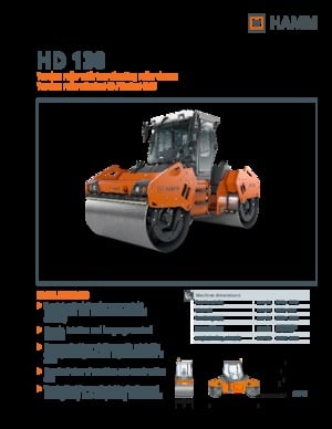 Тандемни вибрационни валяци Hamm HD 138
