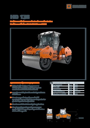 Тандемни вибрационни валяци Hamm HD 138