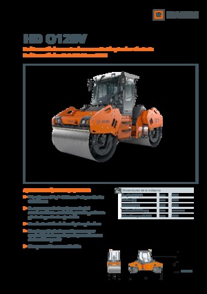 Тандемни вибрационни валяци Hamm HD O128V