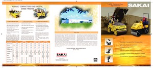 Тандемни вибрационни валяци Sakai HS67ST