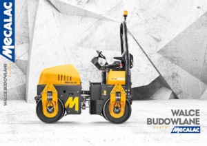 Тандемни вибрационни валяци Mecalac TV900