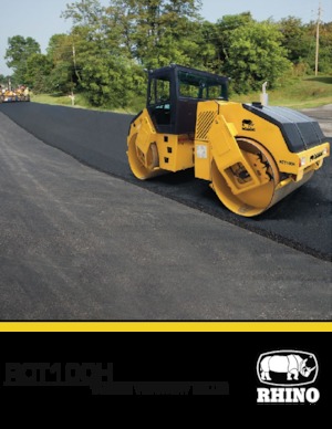 Тандемни вибрационни валяци RHINO RCT100H