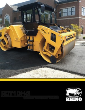 Тандемни вибрационни валяци RHINO RCT10H3