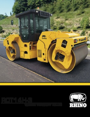 Тандемни вибрационни валяци RHINO RCT14H3