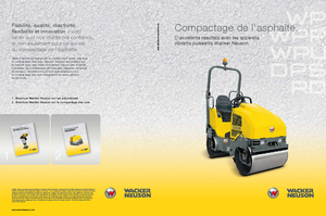Тандемни вибрационни валяци Wacker RD 16-90