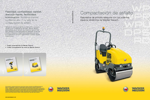 Тандемни вибрационни валяци Wacker RD 16-90