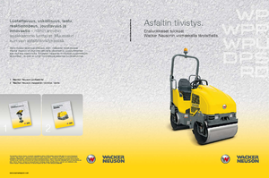 Тандемни вибрационни валяци Wacker RD 27-120