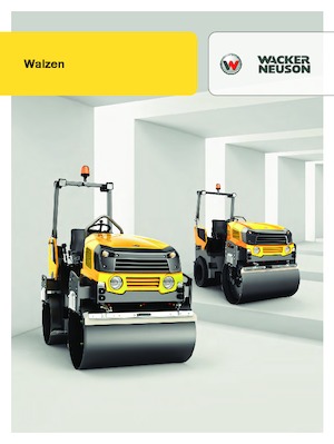 Тандемни вибрационни валяци Wacker Neuson RD45-140 C