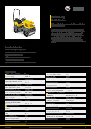 Тандемни вибрационни валяци Wacker Neuson RD12L-90