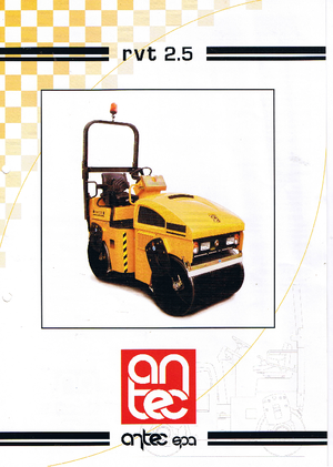 Тандемни вибрационни валяци Antec RVT 2.5-12