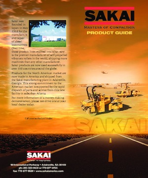 Тандемни вибрационни валяци Sakai SW770HF