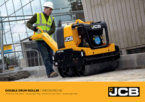 Тандемни вибрационни валяци JCB-Vibromax VMD70