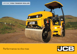 Тандемни вибрационни валяци JCB VMT330