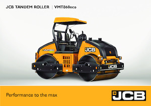 Тандемни вибрационни валяци JCB VMT860