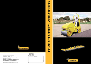 Тандемни вибрационни валяци Lebrero VTA 202-100