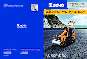 Тандемни вибрационни валяци XCMG XD120