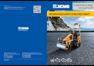 Тандемни вибрационни валяци XCMG XD120